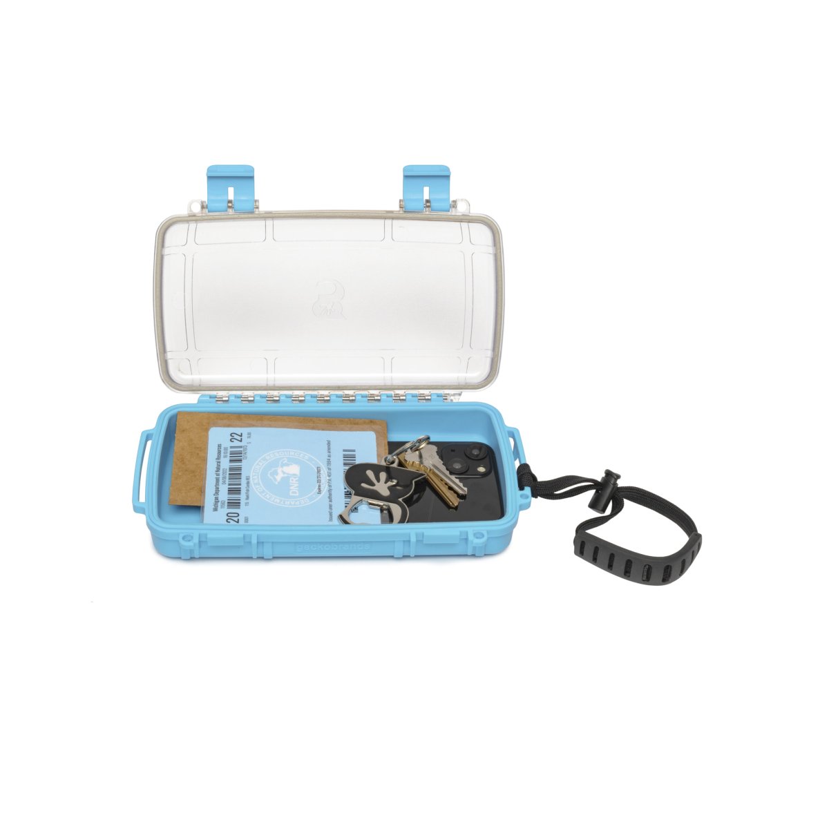 Dry Box Waterproof – Medium – Blue Geckobrands - Imagen 3