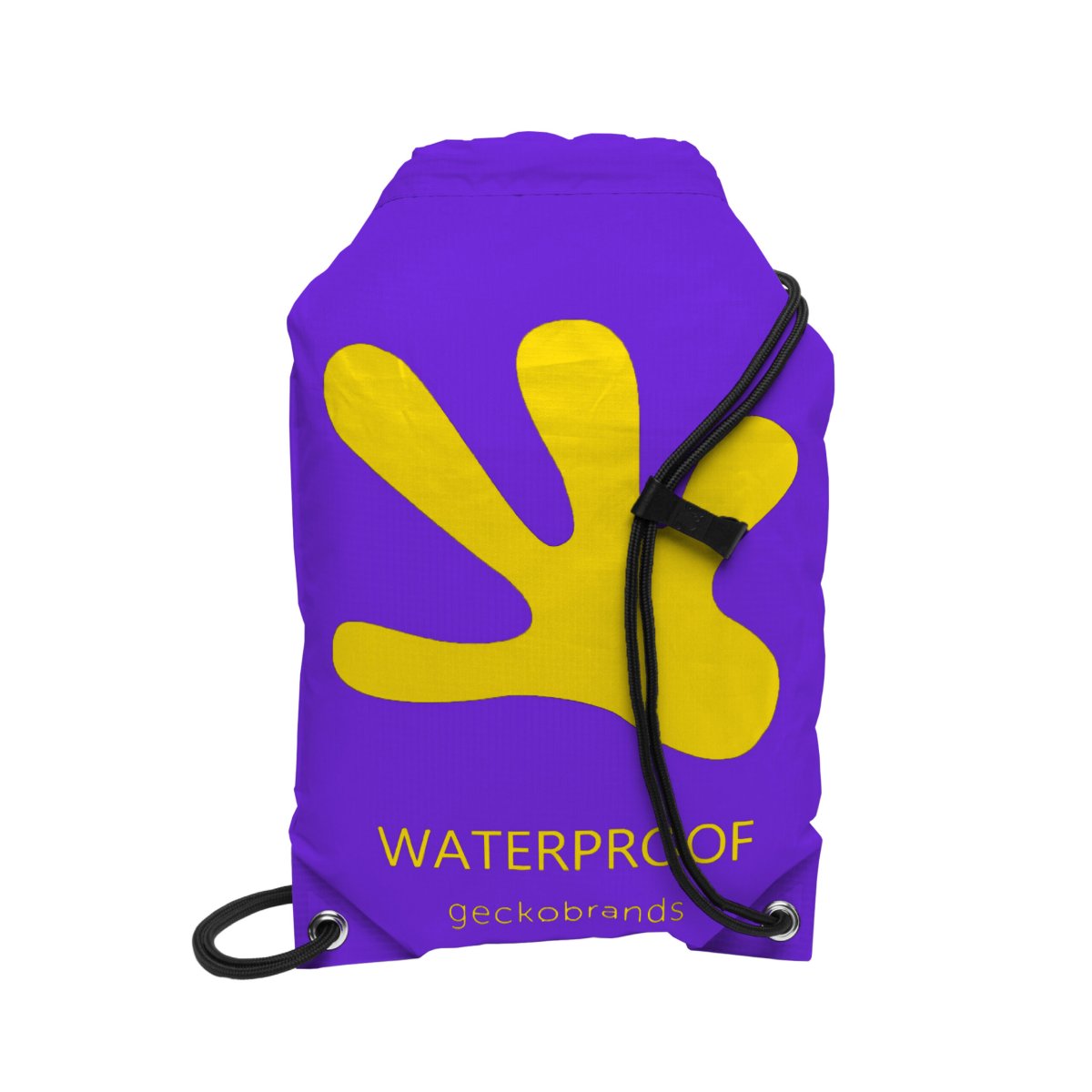 Drawstring WP Backpack – Purple_Yellow - Imagen 2