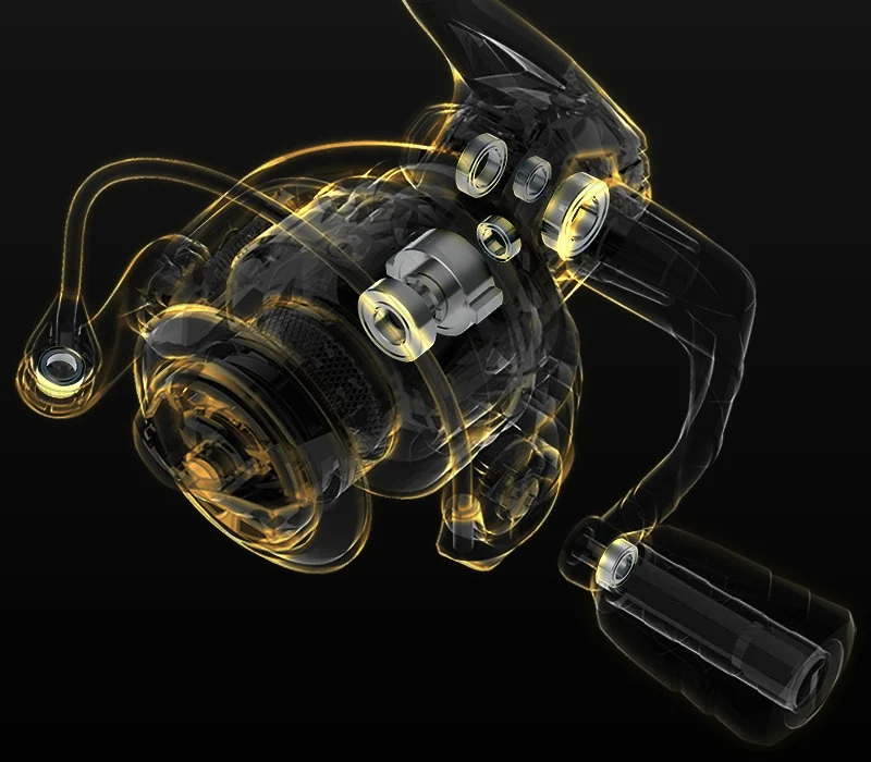 Carrete KastKing Valiant Eagle Gold para Spinning - Saltwater Ready - Imagen 7