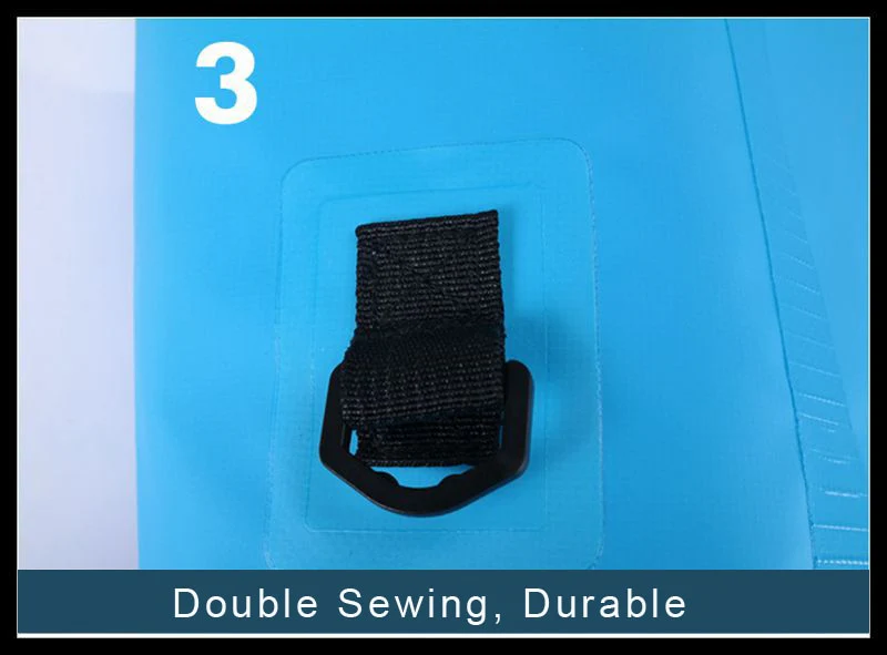 Bolsa Seca a Prueba de Agua con Tirantes - 10L y 20L - Imagen 6