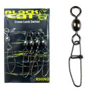 BLACK CAT HEAVY DUTY CROSS LOCK SWIVEL 60 mm 5 unid.