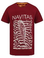 NAVITAS Camiseta JOY TEE BURGUNDY TALLA XL - Imagen 2