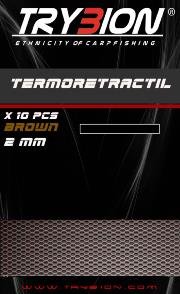 TRYBION TACKLE TERMORRETRACTIL 2 mm MARRON