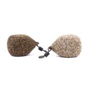 Nash Plomo Dumpy Square Pear Gravel/Clay 3.5oz (99 gr.)