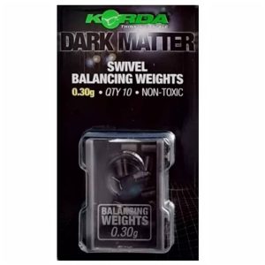 KORDA SWIVEL BALANCING WEIGHTS 0.30g 10 unid