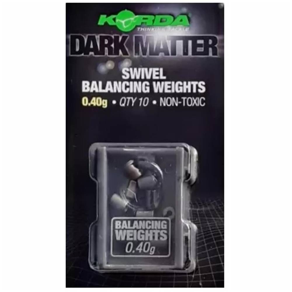 KORDA SWIVEL BALANCING WEIGHTS 0.40g 10 unid
