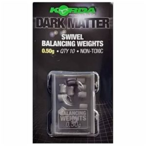 KORDA SWIVEL BALANCING WEIGHTS 0.50g 10 unid