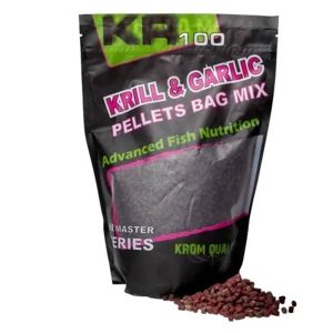 KROM QUALITY PELLETS BAG KRILL GARLIC 4.5MM 800G