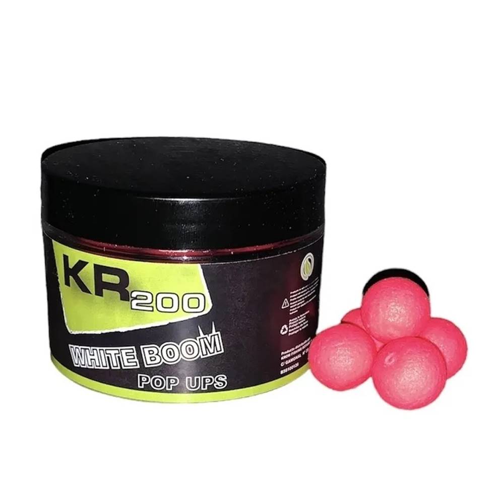 KROM QUALITY POP UPS WHITE BOOM PINK 15mm - Imagen 2