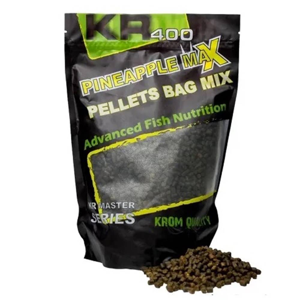 KROM QUALITY PELLETS BAG MIX PINEAPPLE MAX 4.5MM 800G - Imagen 2