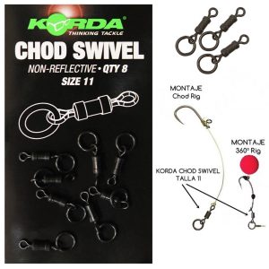 KORDA CHOD SWIVEL SIZE 11