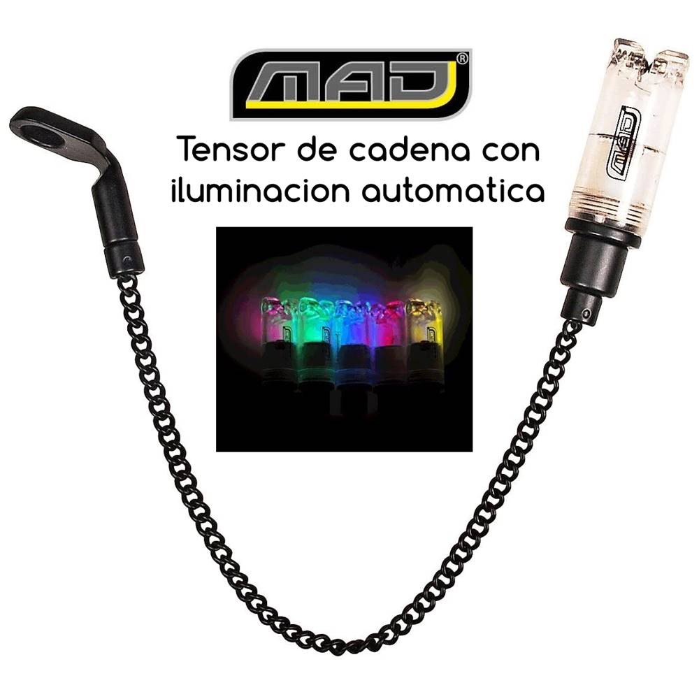 MAD illuminated hanger double ball clip Tensor con iluminacion automatica - Imagen 4