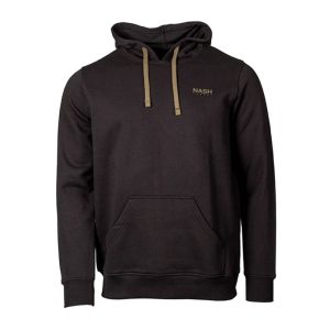 SUDADERA NASH Make It Happen Fish Logo Black Hoody talla S