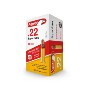 Aguila Calibre .22 LR SÚPER EXTRA – 40 GR – CAJA x 50