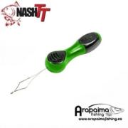 NASH HOOK EYE THREADER (aguja especial leadcore)