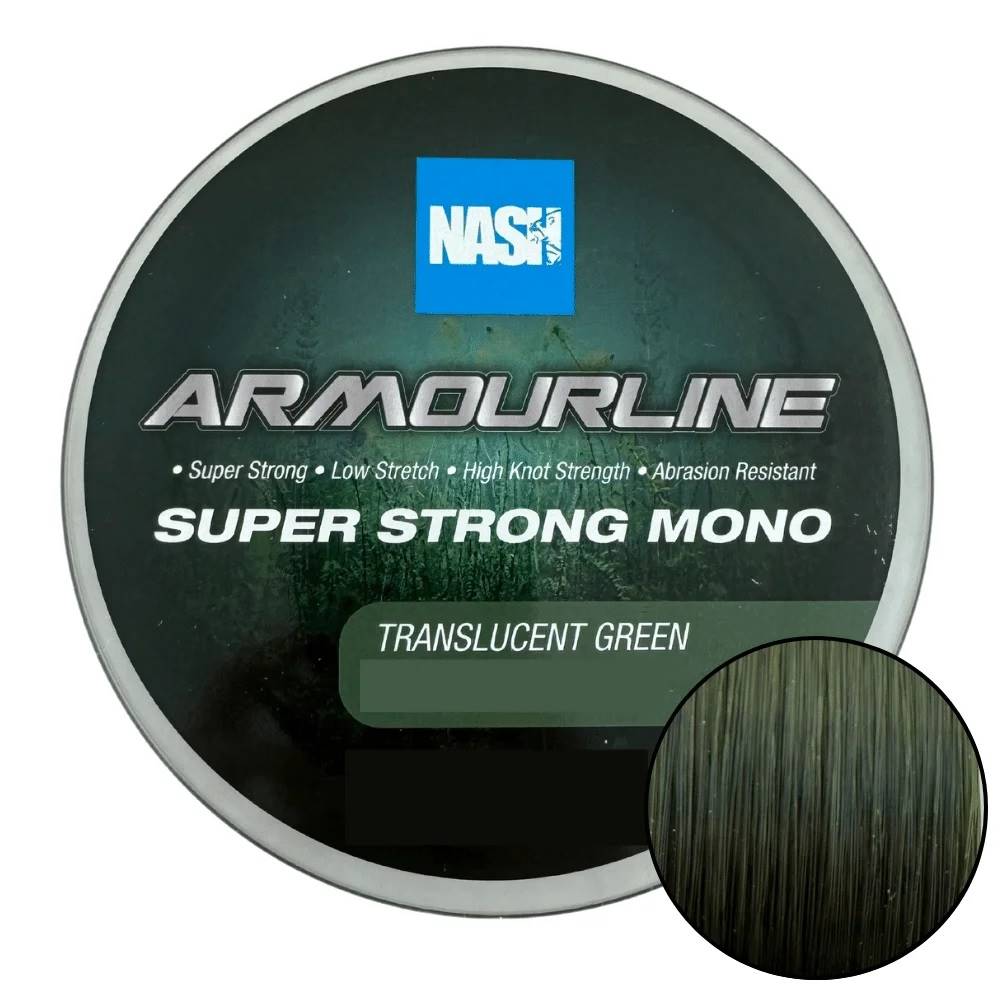 NASH ARMOURLINE SUPER STRONG MONO GREEN 0,35mm 1000m