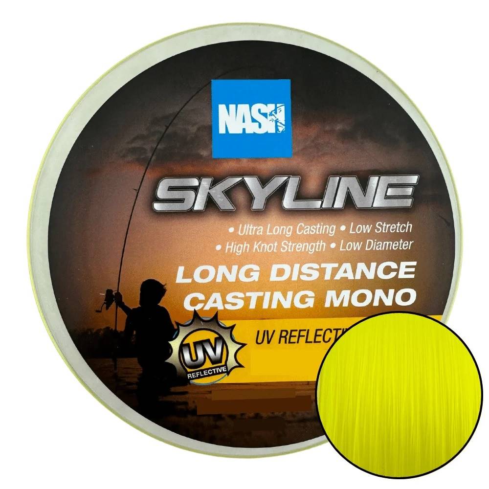 NASH SKYLINE MONO UV YELLOW 0,35mm 1000m - Imagen 2