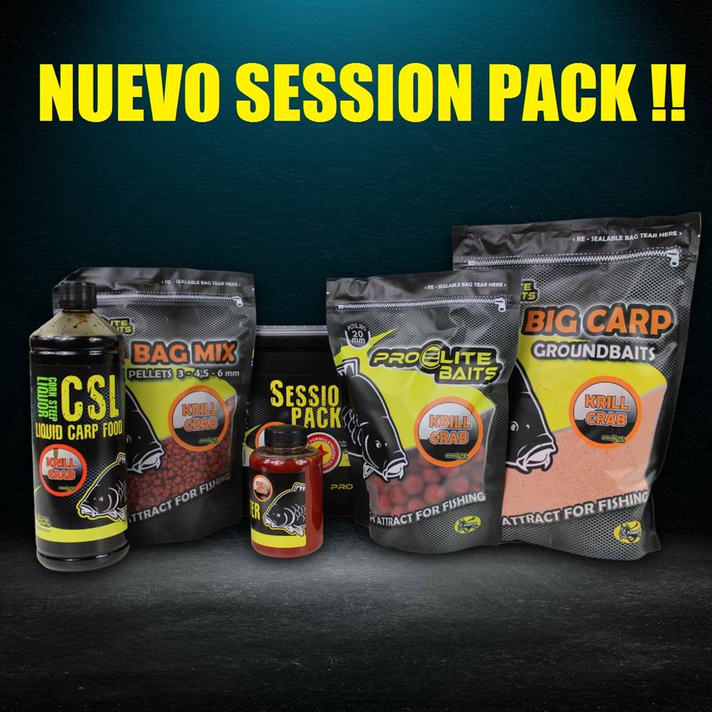PRO ELITE BAITS SESSION PACK CLASSIC KRILL CRAB - Imagen 2