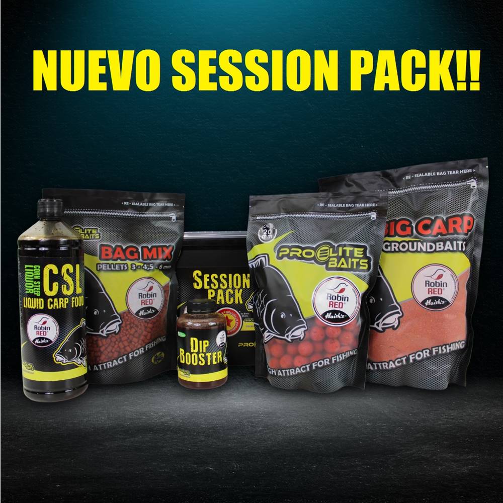 PRO ELITE BAITS SESSION PACK CLASSIC ROBIN RED - Imagen 2