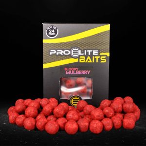 PRO ELITE BAITS GOLD BLOODY MULBERRY Boilies 24 mm