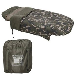 PROLOGIC Element Comfort Saco de dormir y funda térmica de camuflaje 5 estaciones