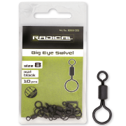 RADICAL Swivel Big Eye 10Pcs Size 8