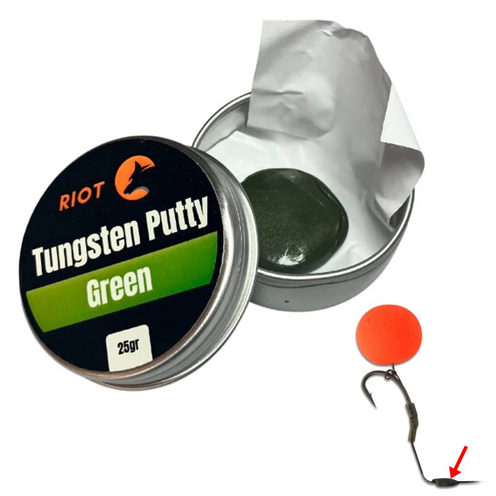 Riot Tungsten Putty Green 25gr - Imagen 2