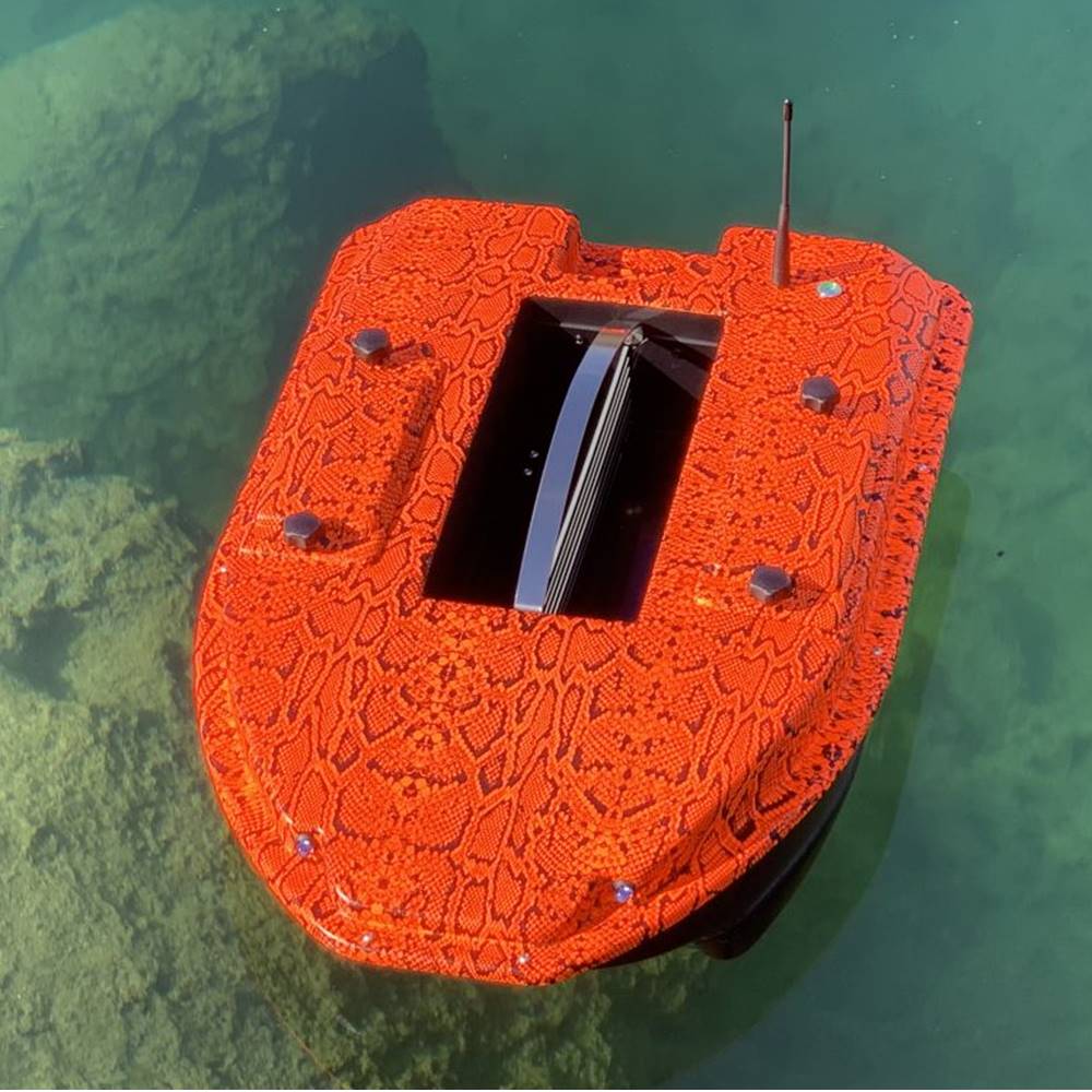 CARPIO C3 HYBRID Barco cebador con sonda a color y GPS + bolso para el mando - Imagen 8