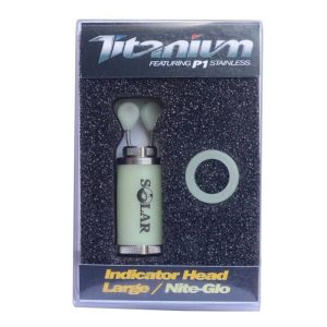 SOLAR TACKLE TITANIUM INDICATOR HEAD LARGE NITE-GLOW