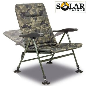 SOLAR TACKLE UNDERCOVER CAMO RECLINER CHAIR
