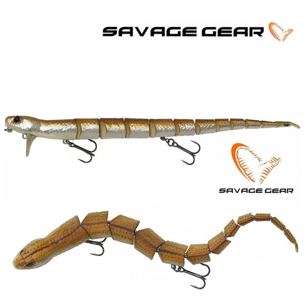 Savage Gear 3D Snake 20cm 25gr. Floating Steel Adder - Imagen 2