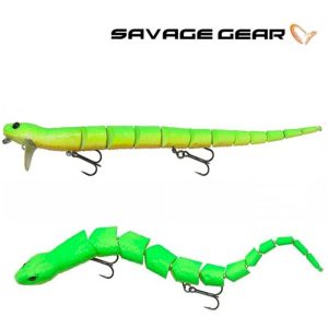 Savage Gear 3D Snake 20cm 25gr. Floating Green Fluo