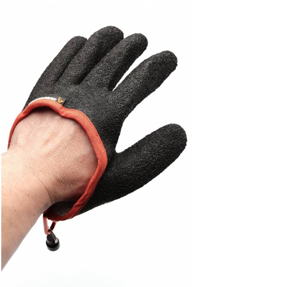 Savage Gear Aqua Guard Gloves Catfish Glove talla XL Guantes engomados con iman de enganche rapido - Imagen 4