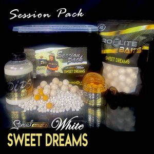 PRO ELITE BAITS GOLD SWEET DREAMS SESSION PACK SPECIAL EDITION WHITE