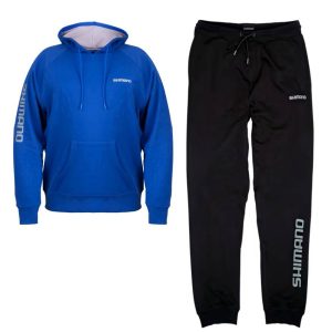 Sudadera y pantalon Shimano Wear Pull Over Blue talla XL
