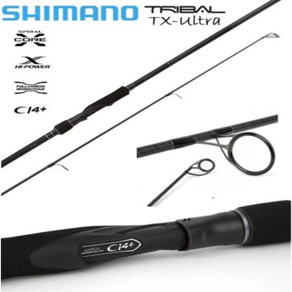 SHIMANO TRIBAL TX-ULTRA-A INTENSITY 13′ 3.5+ lb anilla 50 mm con funda acolchada de regalo - Imagen 2