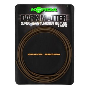 KORDA DARK MATTER SUPER HEAVY TUNGSTEN RIG TUBE gravel brown