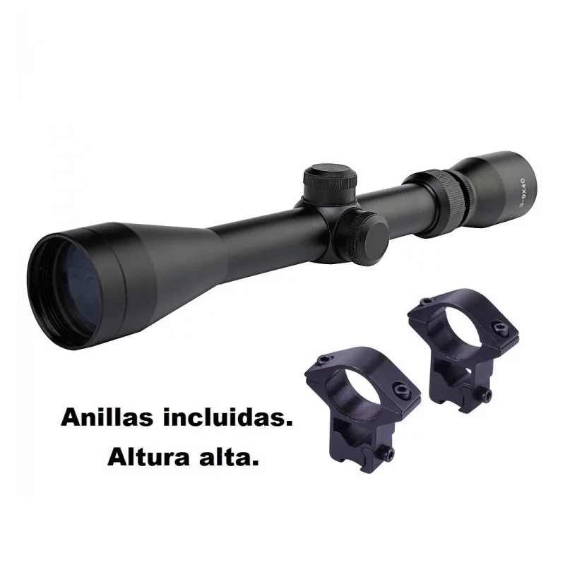 Visor Zasdar 3-9×40 Visor Ret Mil-dot + Anilla 11 mm