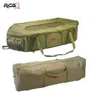 RCG Venator Unhooking Mat DLX XL Olive Green con bolso de transporte