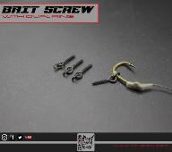 TRYBION TACKLE BAIT SCREW BLACK 8 mm  (Cáncamos para pop ups y flotantes)
