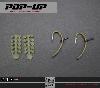 TRYBION TACKLE POP UPS STOPPERS VERDE