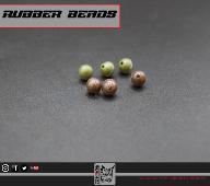 TRYBION TACKLE RUBBER BEADS PERLAS SILICONA 6 mm Verde x10 unid.