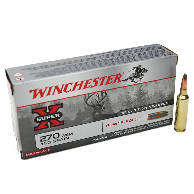 Winchester Power Point Cal 270WSM 150gr