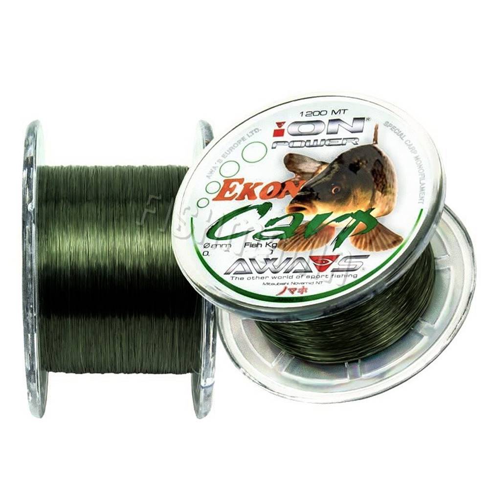 AWA-SHIMA ION POWER EKON CARP 0,40 mm 20,50 kg 1200 m - Imagen 2