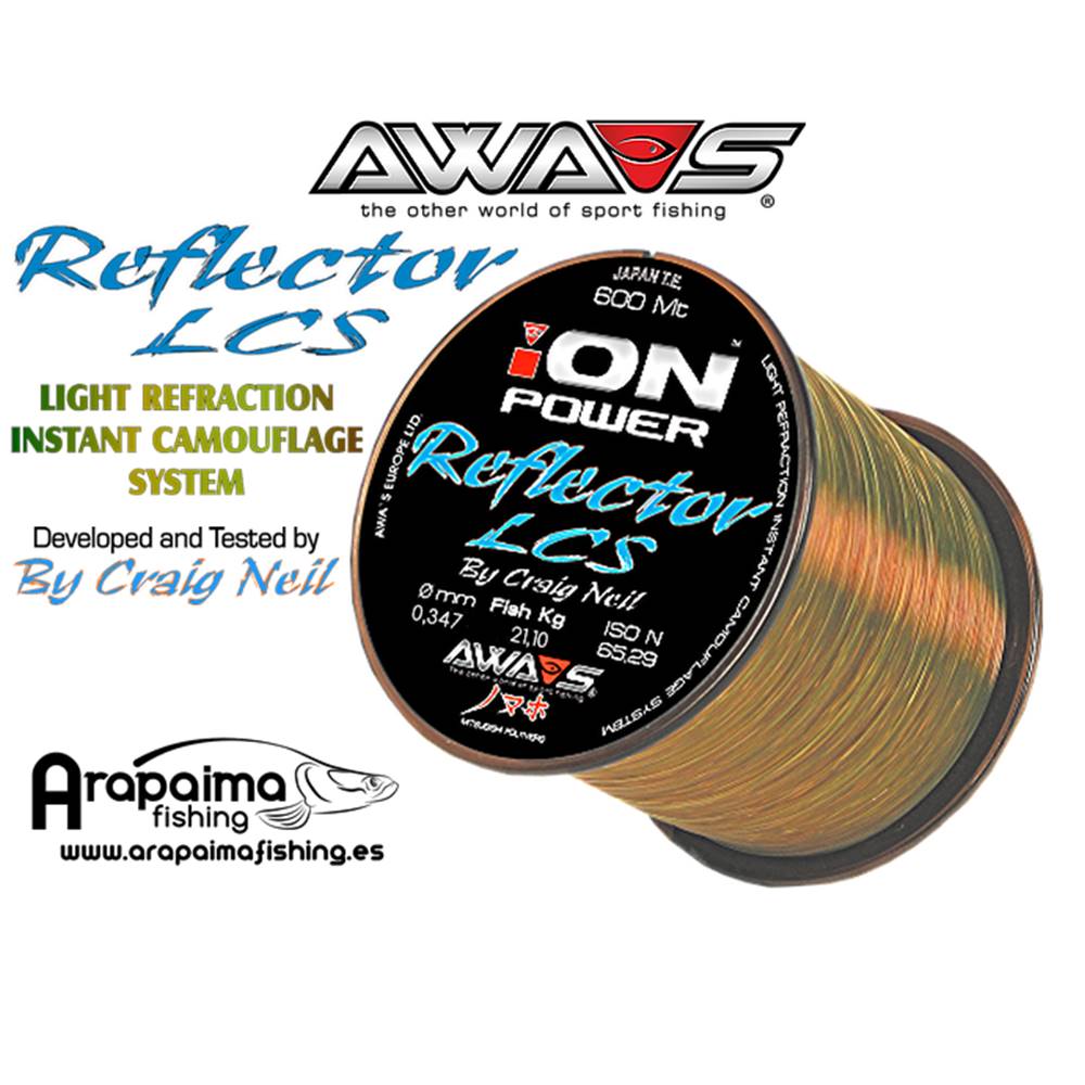 AWA-SHIMA ION POWER REFLECTOR LCS 0,347 mm 21,1 kg 600m - Imagen 2