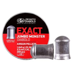 BALINES JSB EXACT JUMBO MONSTER CAL. 5, 5MM 200 UNIDADES