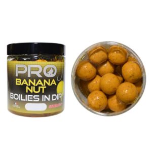 STARBAITS BANANA NUT BOILIES IN DIP 24mm