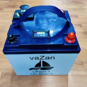 Bateria LiFePO4 estanca alto rendimiento 50 Ah -12V con cargador