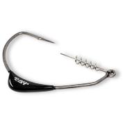 BLACK CAT MEGA OFFSET HOOK X STRONG DG Nº 12/0 anzuelo plomado siluro 15 gr - Imagen 2