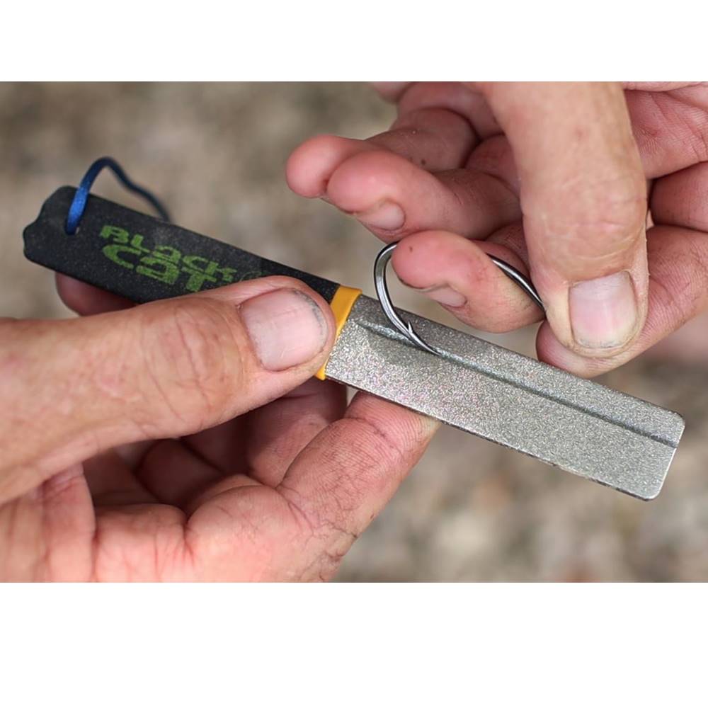 Black Cat Diamant Hook Sharpener afilador de anzuelos - Imagen 3